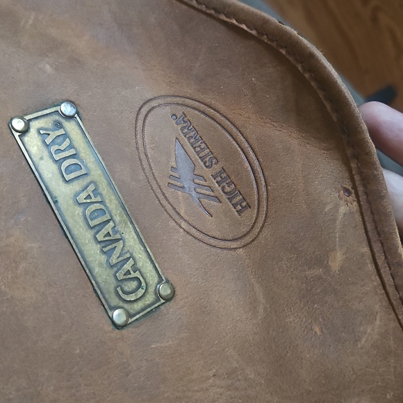 Vintage High Sierra Leather & Canvas Garment Weekender Bag – Carry-On Nwt - Picture 13 of 13